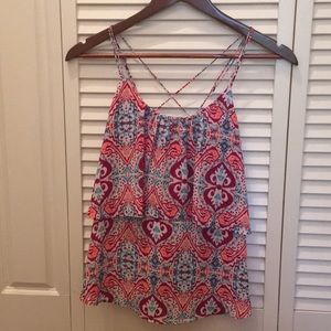 Express tank colorful adjustable straps